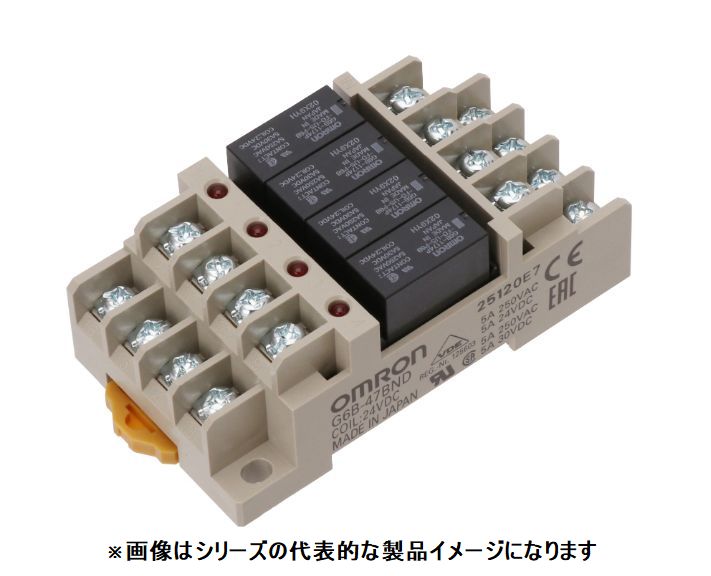【お取り寄せ品】 オムロン G6B-4BND DC12 ターミナルリレー　※代引不可