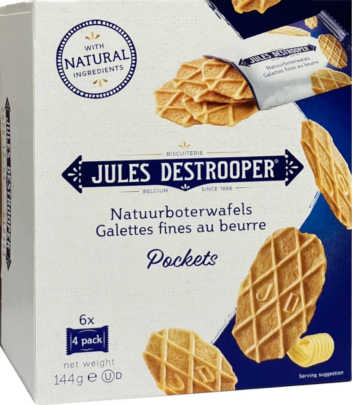 ジュールスデストルーパー ミニバタークリスプ・ポケッツ 144g