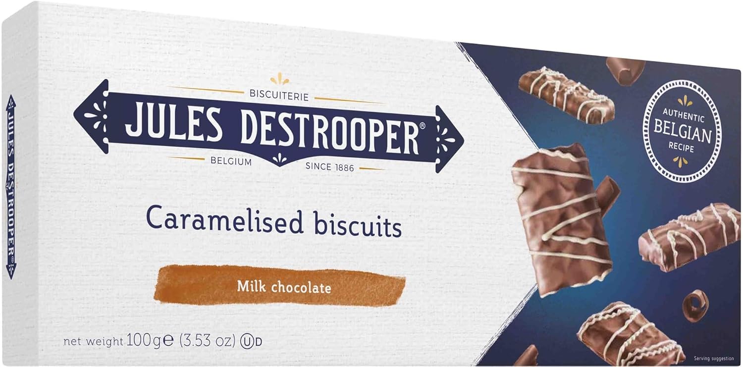 ジュールスデストルーパー ミルクチョコカラメルクッキー”バーチュオソ” 100g