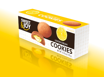 スイート＆ジョイ  レモンクリームクッキー 135g