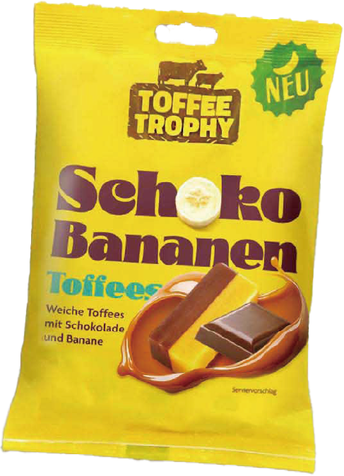 タフィートロフィー チョコバナナタフィー 150g