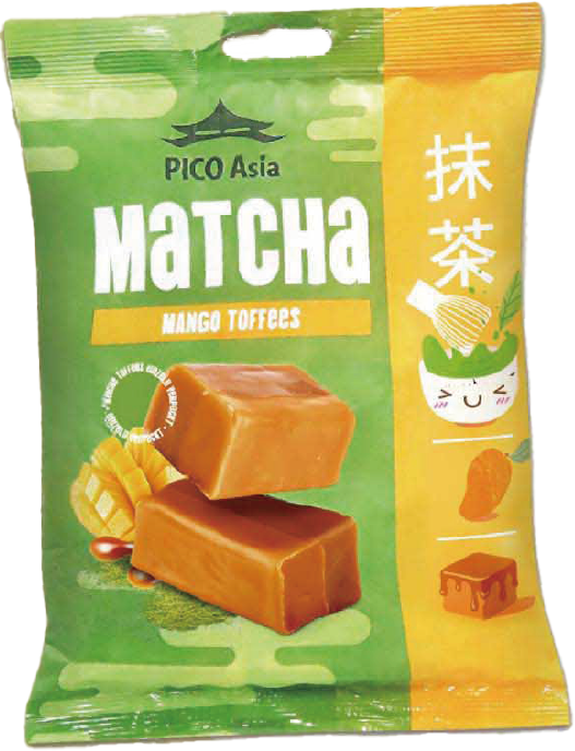 ピコフード 抹茶マンゴータフィー 150g