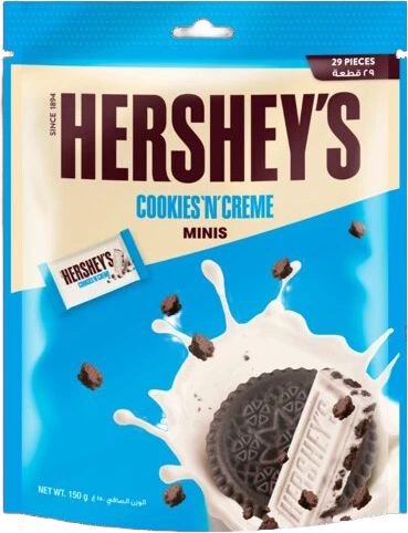 ハーシー クッキー&クリーム ミニズ 150g