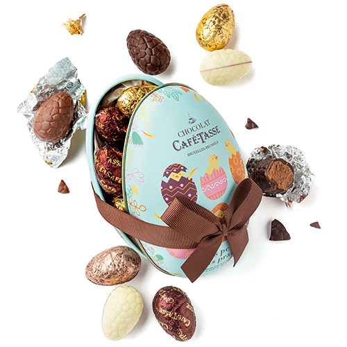 カフェタッセ エッグプラリネアソート缶入り12P 144g