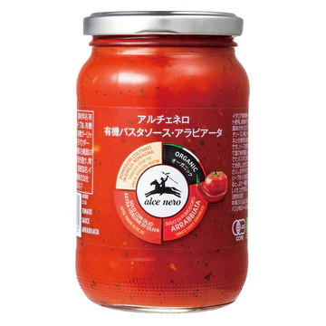 アルチェネロ 有機パスタソース・アラビアータ(唐辛子入り) 350g