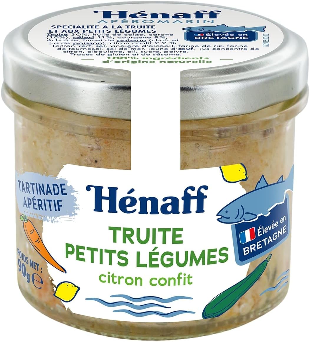 エナフ 魚と野菜のスプレッド レモン風味 90g