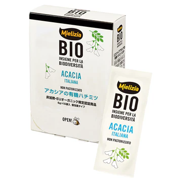 ミエリツィア アカシアの有機ハチミツ ブスティーネ 10P