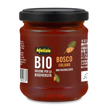 ミエリツィア イタリア産森の有機ハチミツ 250g