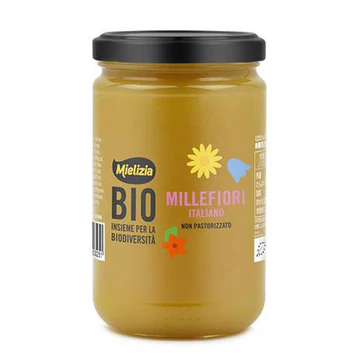 ミエリツィア イタリア産有機百花ハチミツ 400g