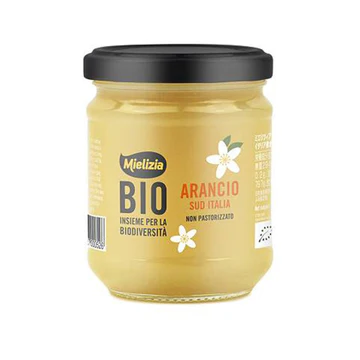 ミエリツィア イタリア産オレンジの有機ハチミツ 250g