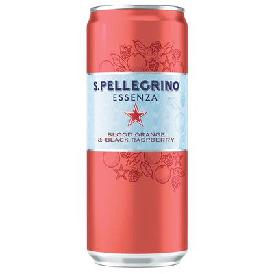 サンペレグリノ エッセンザ ブラッドオレンジ&ブラックラズベリー 330ml