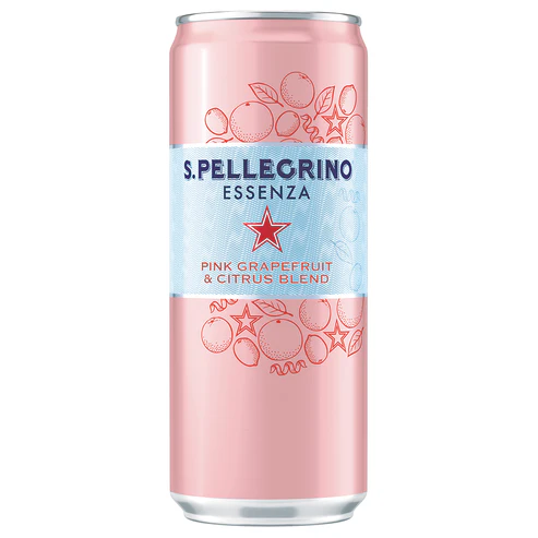 サンペレグリノ エッセンザ ピンクグレープフルーツ&シトラス 330ml