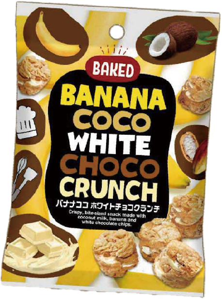 アイコンスナック バナナココホワイトチョコクランチ 20g