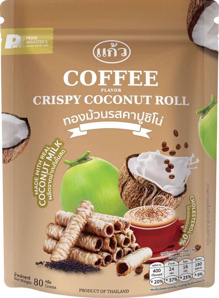 ゲーオ クリスピーココナッツロール コーヒー 80g