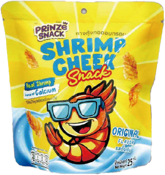 プリンゼスナック シュリンプチークスナック オリジナル 25g