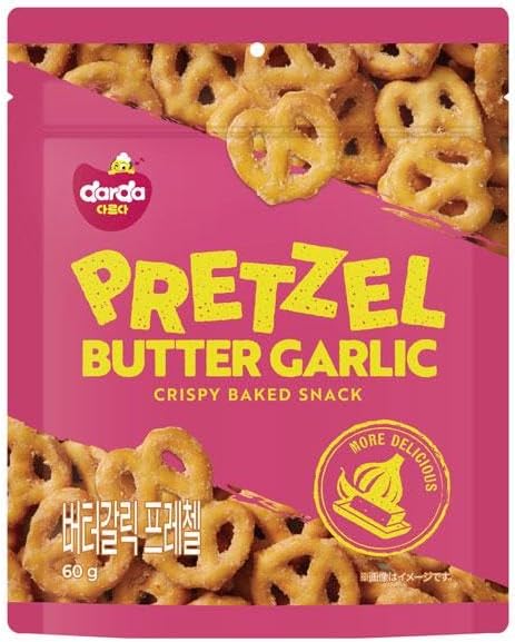ダルダ プレッツェル バターガーリック 60g