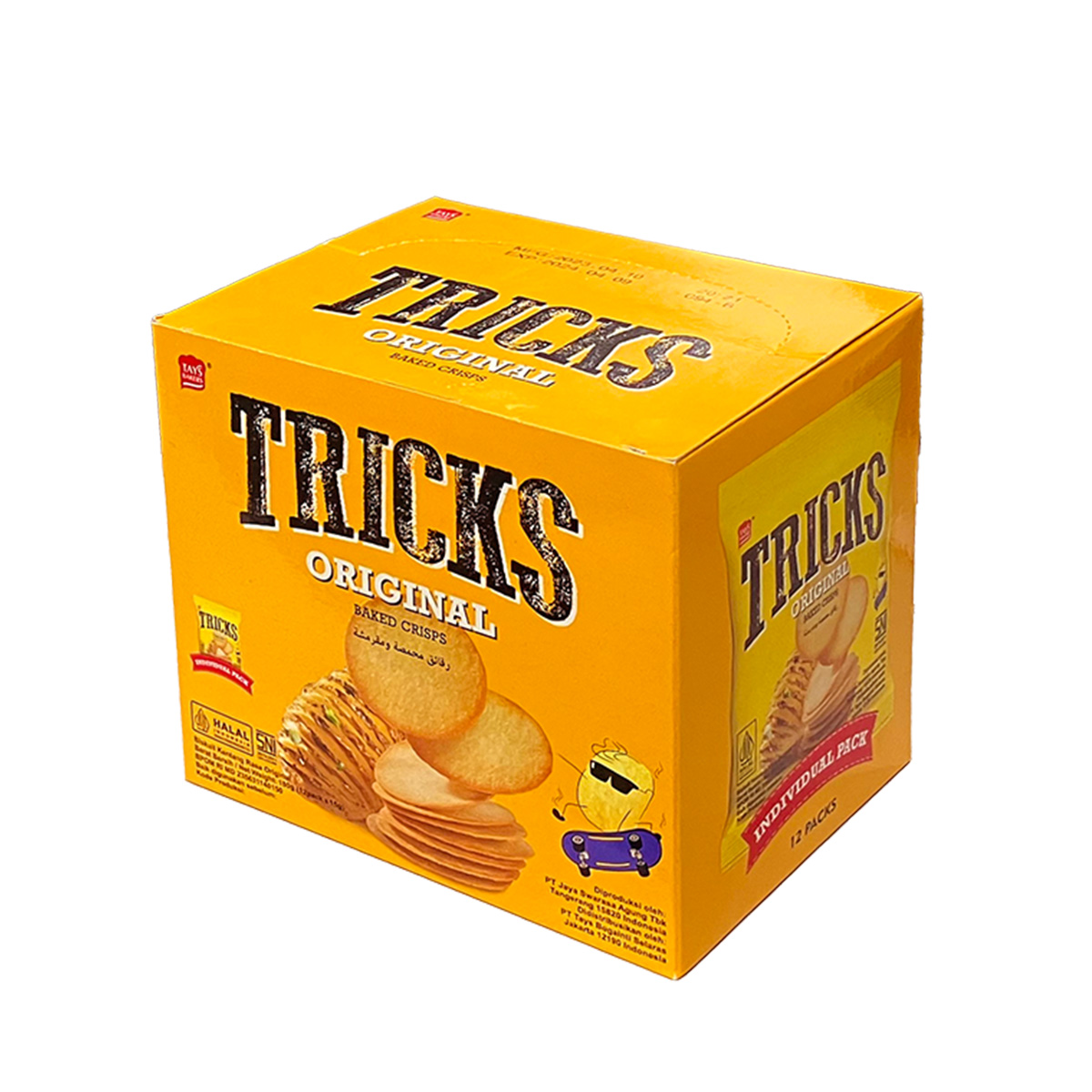 トリックス ベイクドチップ オリジナル味 180g(小袋×12p)