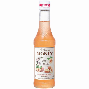 モナン ホワイトピーチ(白桃)・シロップ 250ml