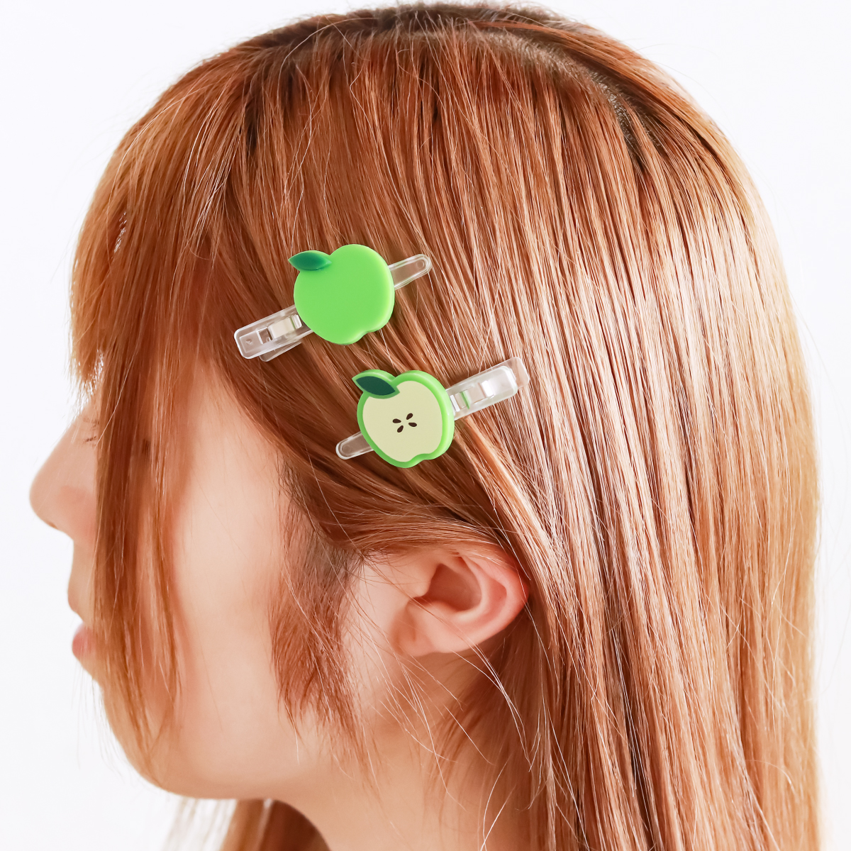 りんごヘアピン