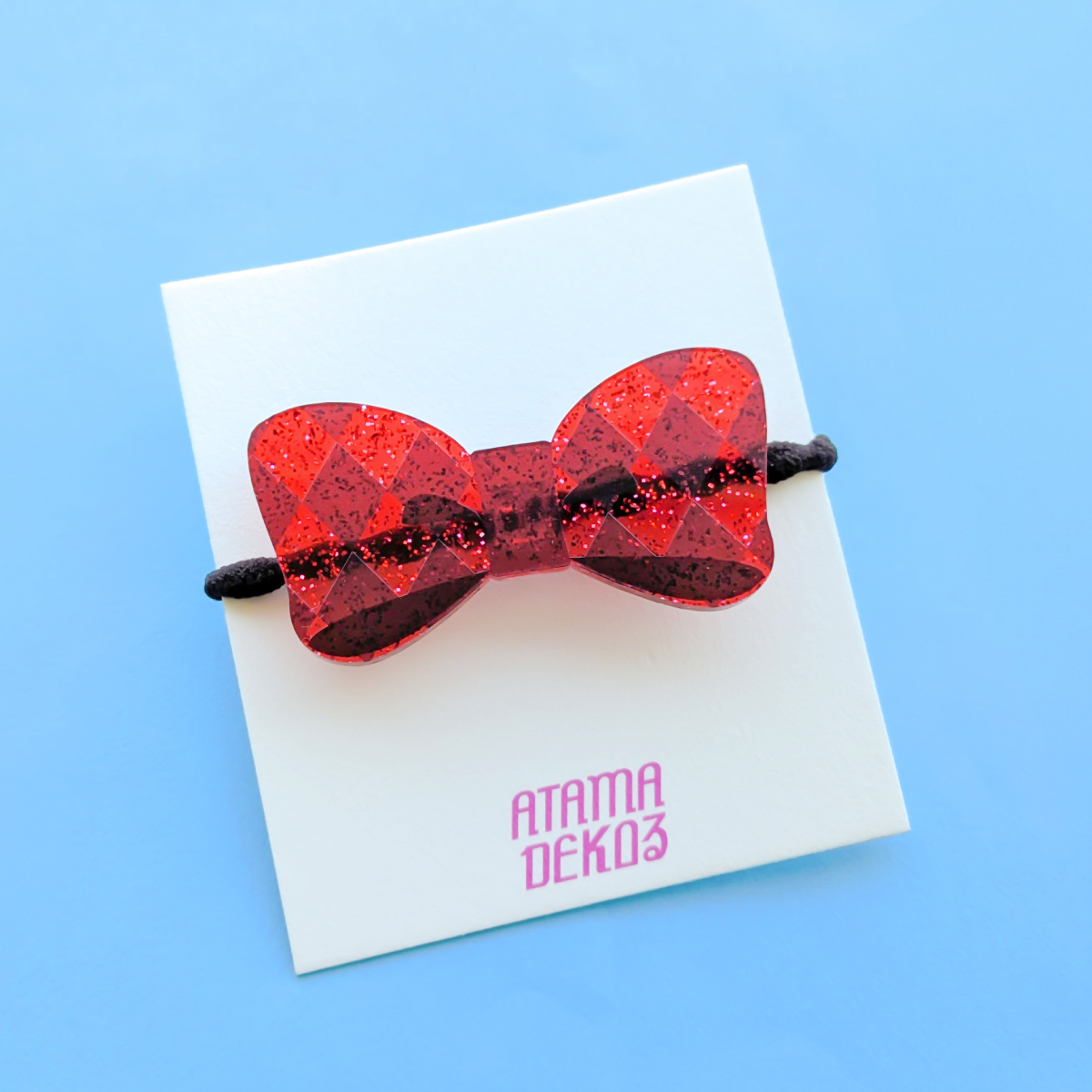 リボンヘアゴム