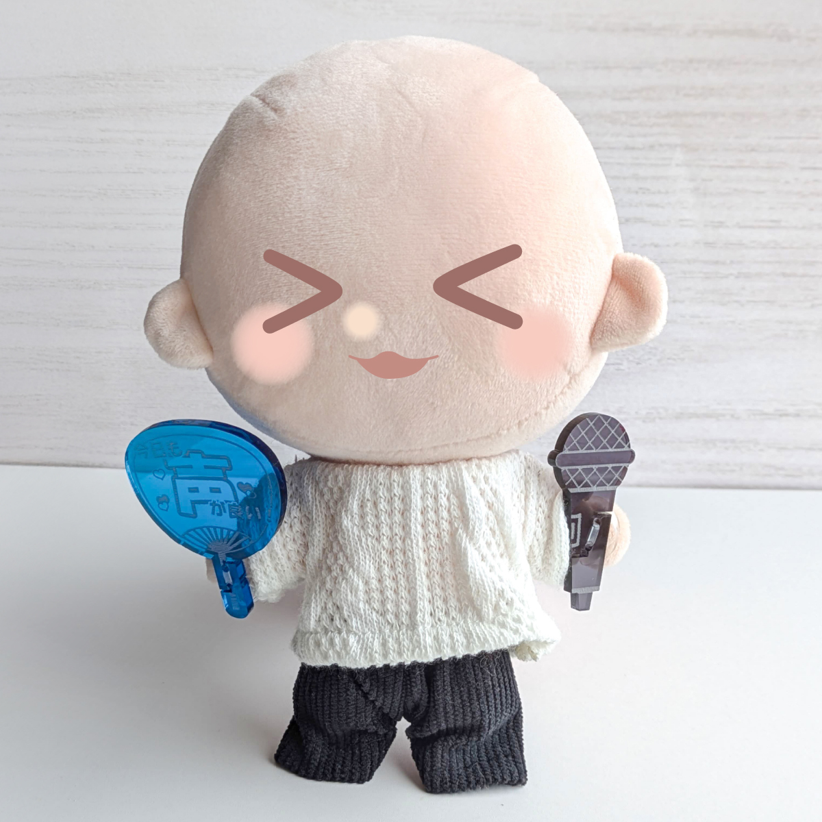 ぬいと一緒にカラオケセット