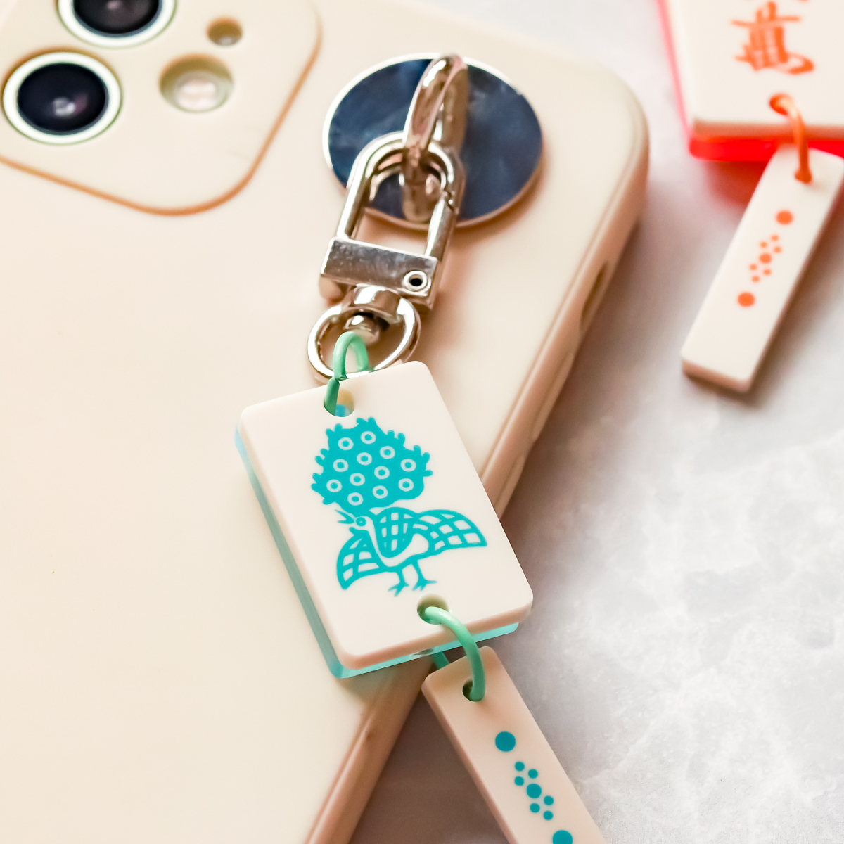 麻雀牌スマホチャーム