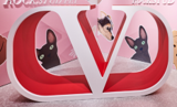 V-logo 3D Photocall