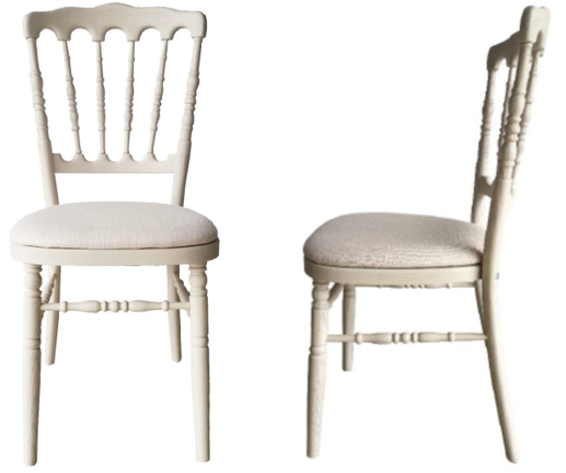 Ivory Fabric Chair / アイボリーファブリックチェア