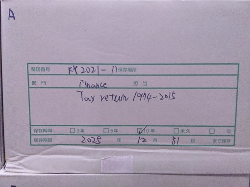 Tax Return 1974-2015