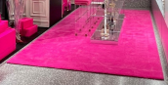 Pink PP Carpe for Ginza Bag Bar/ピンクカーペット・銀座バッグバールーム