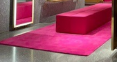 Pink PP Carpet for Ginza Corridor/ピンクカーペット・銀座エレベーター前