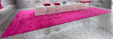 Pink PP Carpet for Omotesando Bag Bar/ピンクカーペット・表参道バッグバールーム