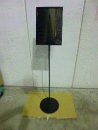 組み立て式ポップスタンド（脚元：丸形）