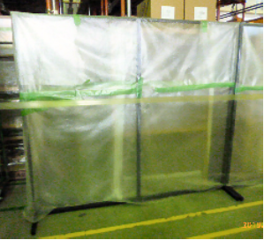 Black Double Hanging Rack / 黒ダブルラック(廃棄)