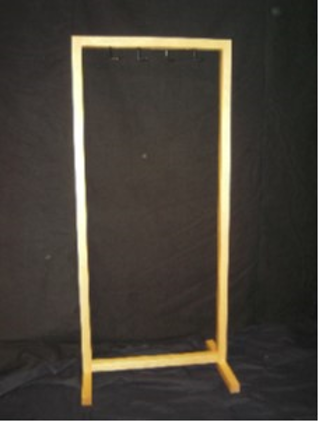 BAG　RACK（大）※（白色と木目）各1(廃棄)