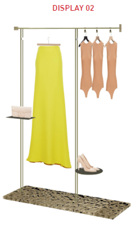 Cinti Brass LED light Rack no.2 / 真鍮LEDライトラック no.2