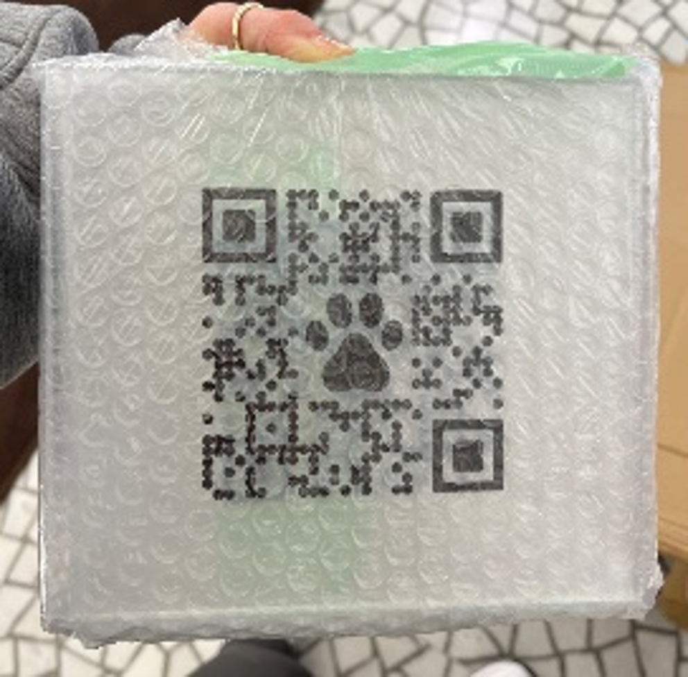 Prop for QR Cord / QRコード・アクリルプロップ(廃棄)