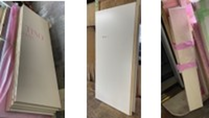 Photo Booth Set (Nagoya Takashimaya) / 名古屋高島屋 仕様 フォトブースパネル 長手側面 x 4, 短手側面 x 2, 開口部 まぐさx 1