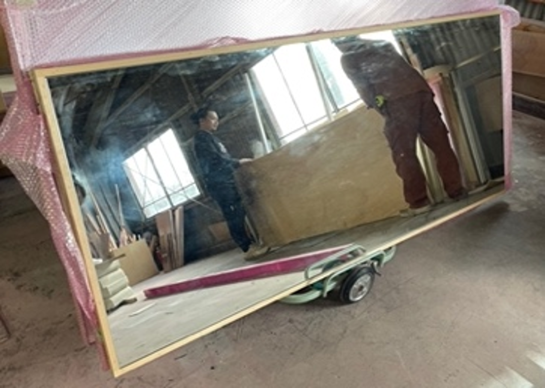 Mirror/ミラーとパネル x 2