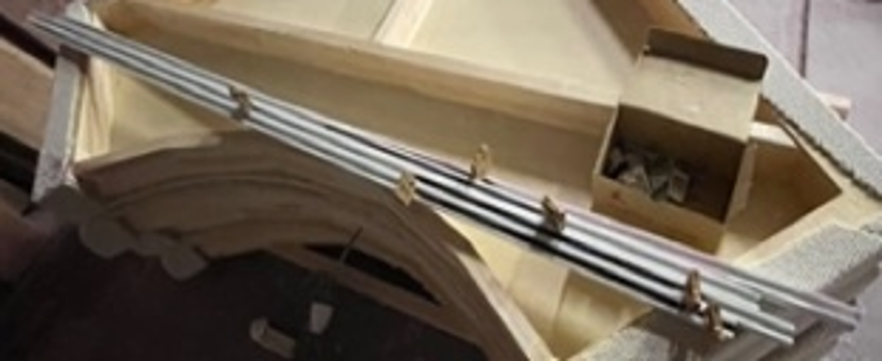 Rail / 4店舗分 建具4枚用備品建具レール FD30