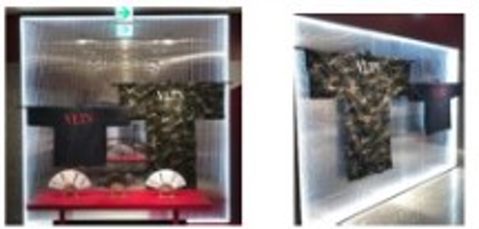 TKY LED Kimono Structure for 1F and 3F / 内照式着物用パネル(廃棄)