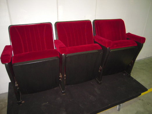 Vintage Theater Sheet / シアターシート(3連)(廃棄)