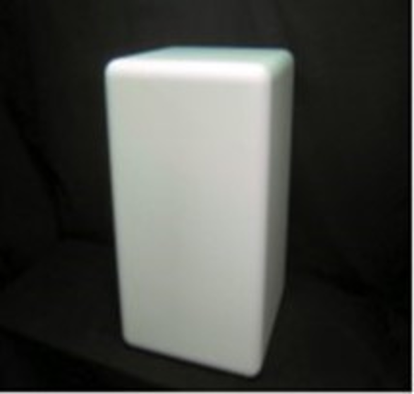 White Round Block / 角丸ディスプレイ台