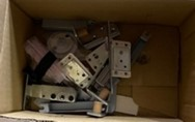 Parts for Structure/ 4店舗分 建具4枚用備品下ガイドローラー鍵ストライク