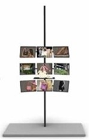 9 Monitors Structure for 15" / 9モニター什器_Ａ　（A15-1～A15-15）