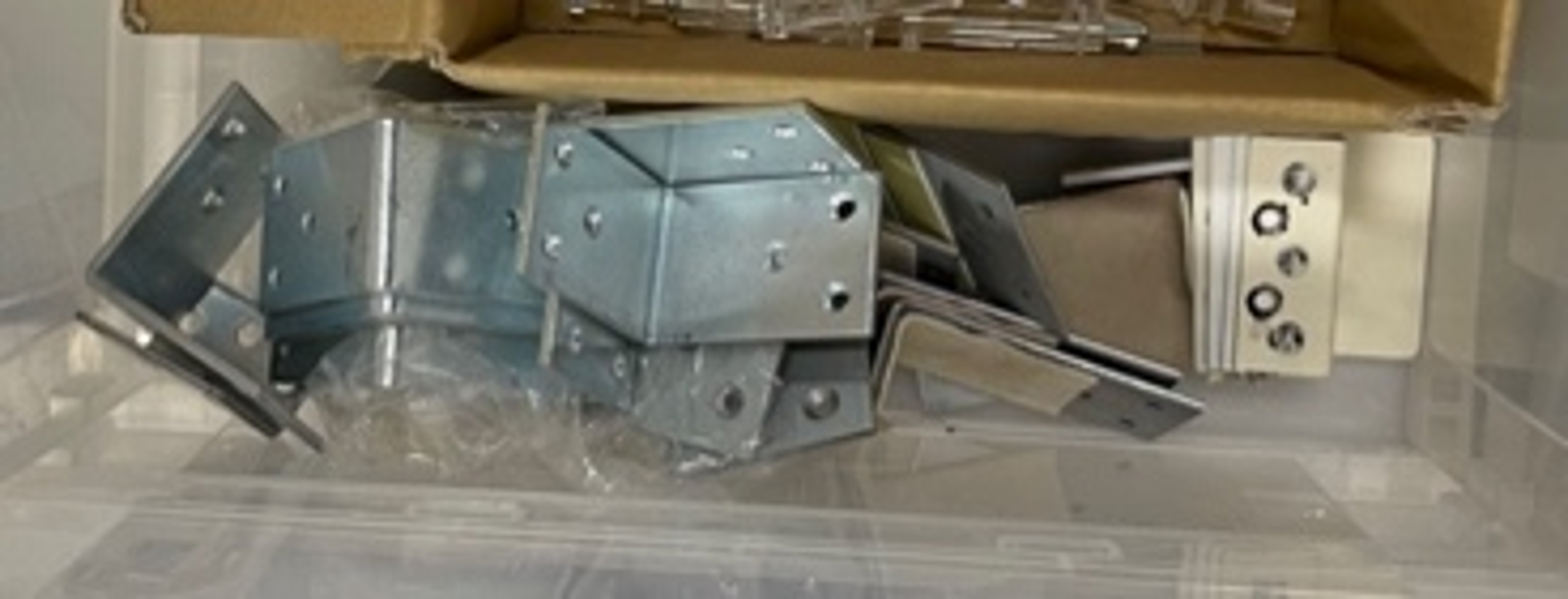 L-shaped Hardware / 鉄製 金物 L字アングル 複数種