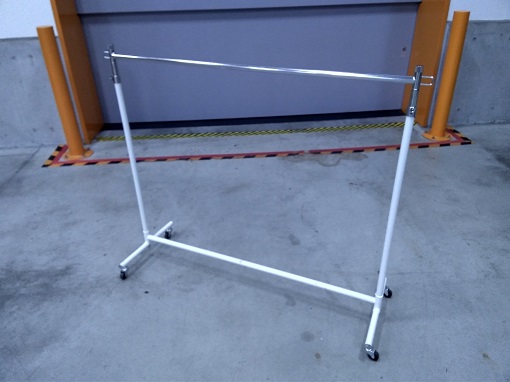 ハンガーラック白（ロング）