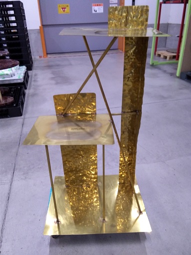 真鍮ディスプレイ什器