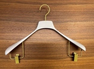 Man IVORYHanger 42x6 cm CLIP RAL 1013