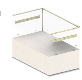 アクリル什器 照明付